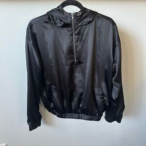 WOMENS FOREVER 21 SILK JACKET SIZE SMALL